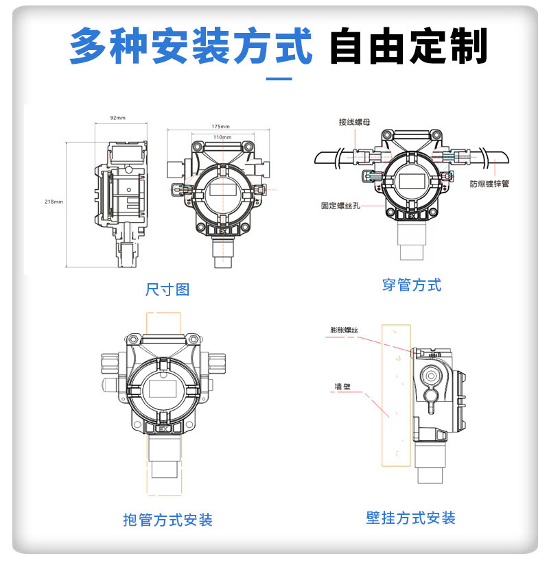 13-s400四合一氣體探測(cè)報(bào)警器