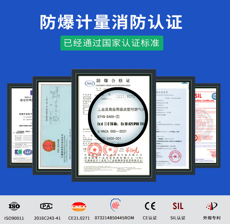 19-s400四合一氣體探測(cè)報(bào)警器