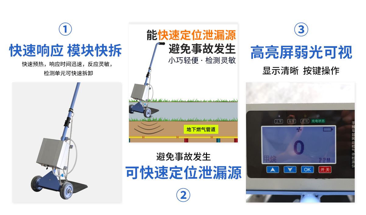 S330T手推車式燃?xì)鈾z漏報警儀器---新款_04